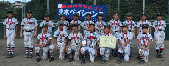 令和3年7月31日酒々井ﾗｲｵﾝｽﾞ旗杯準優勝